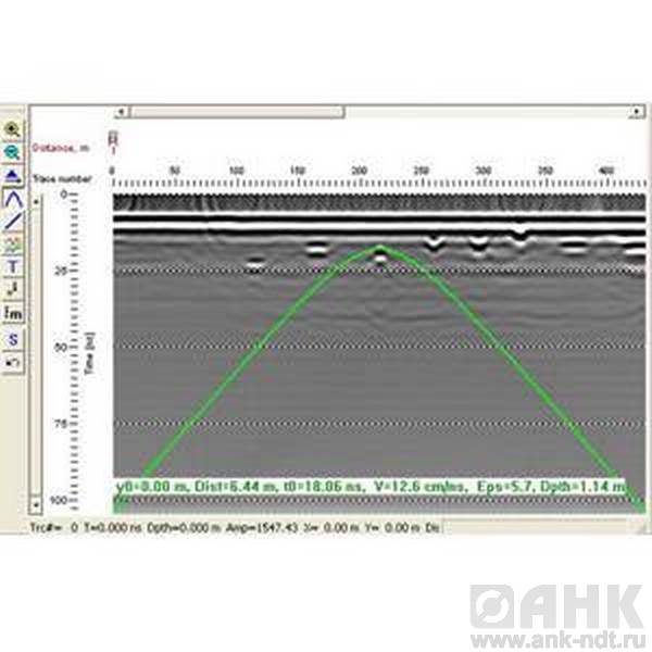 Программа обработки георадиолокационных данных "RadExplorer"