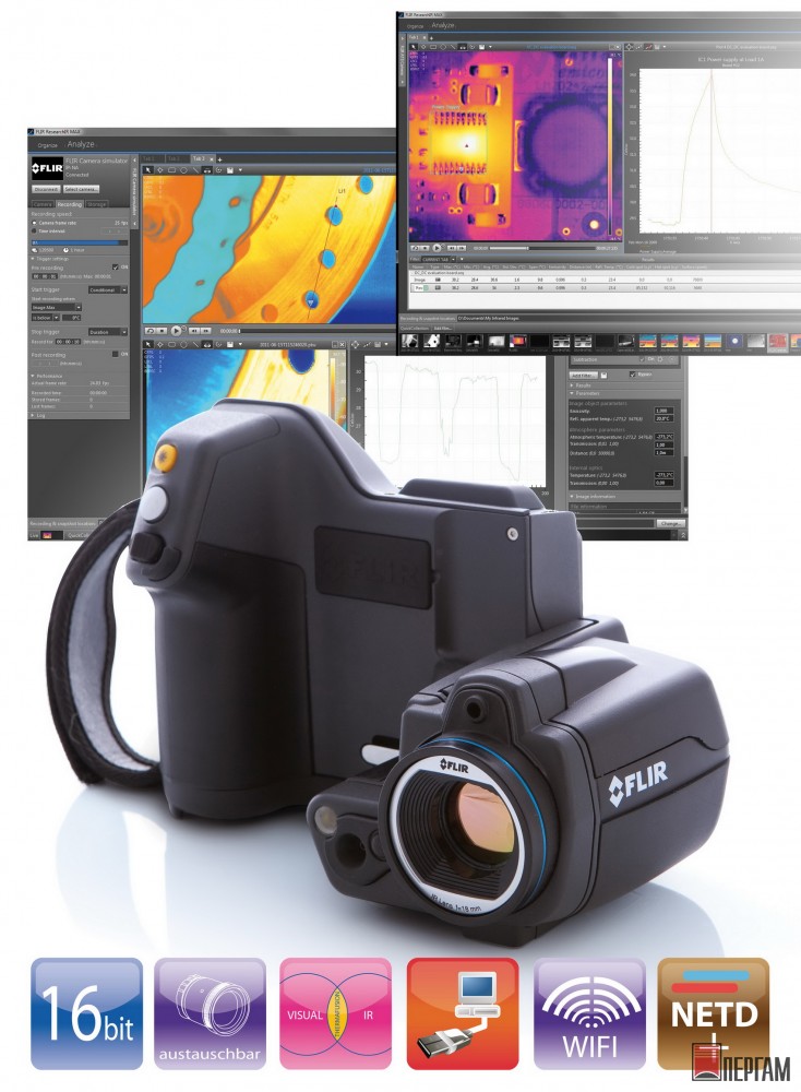 Переносной тепловизор FLIR T450sc