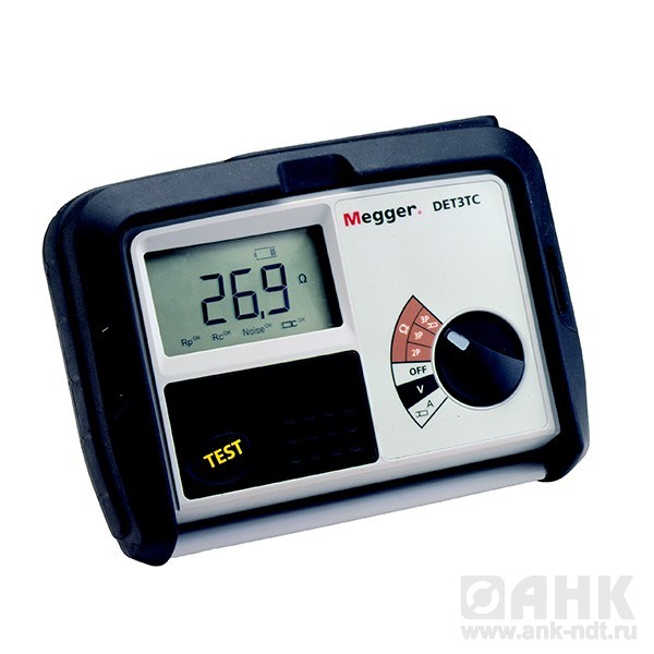 DET4TCR2 + KIT — измеритель сопротивления заземления + комплект аксессуаров