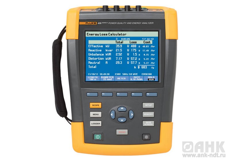 Анализатор энергии Fluke 435 II