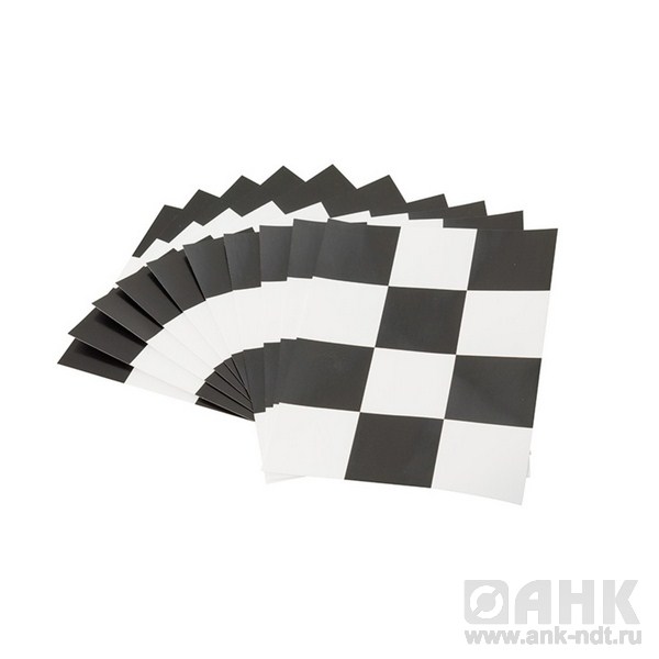 Шахматная доска 90х120 мм для определения укрывистости