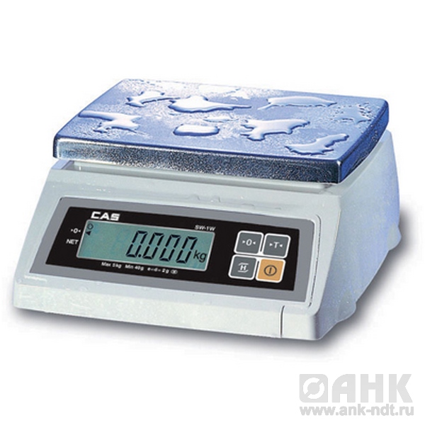 Водозащитные порционные весы CAS SW-10W