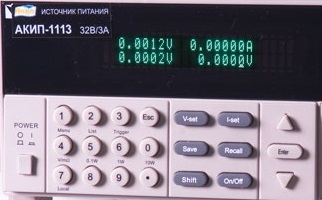 Поверка источника питания АКИП-1113